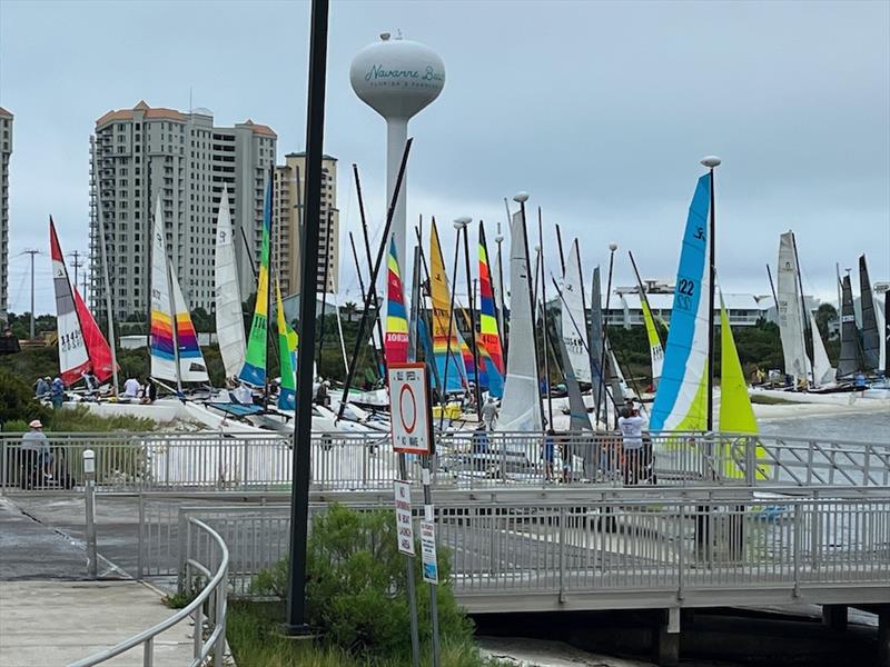 Annual Juana Good Time Regatta photo copyright Juana's Pagodas taken at  and featuring the Catamaran class