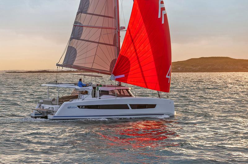 Idyllic cruising - Fountaine Pajot FP41 photo copyright Fountaine Pajot taken at  and featuring the Catamaran class