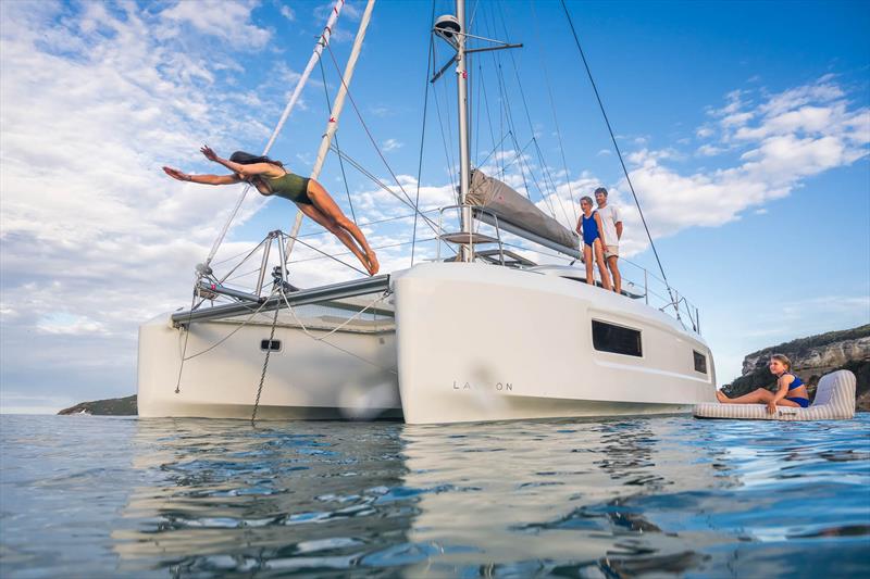 Lagoon 38 keeps that very important 'Lagooness' alive and kicking photo copyright Lagoon Catamarans taken at  and featuring the Catamaran class