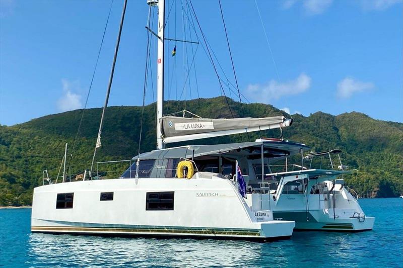 Nautitech 40 Open photo copyright Ensign Yachts taken at Royal Prince Alfred Yacht Club and featuring the Catamaran class