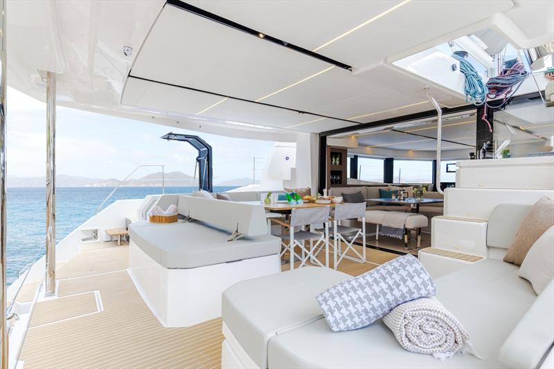 Leopard 52 - Aft Cockpit photo copyright Leopard Catamarans taken at  and featuring the Catamaran class