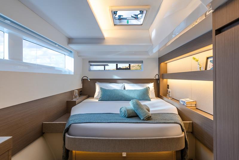 Leopard 52 Owner Stateroom Strbrd Aft photo copyright Leopard Catamarans taken at  and featuring the Catamaran class