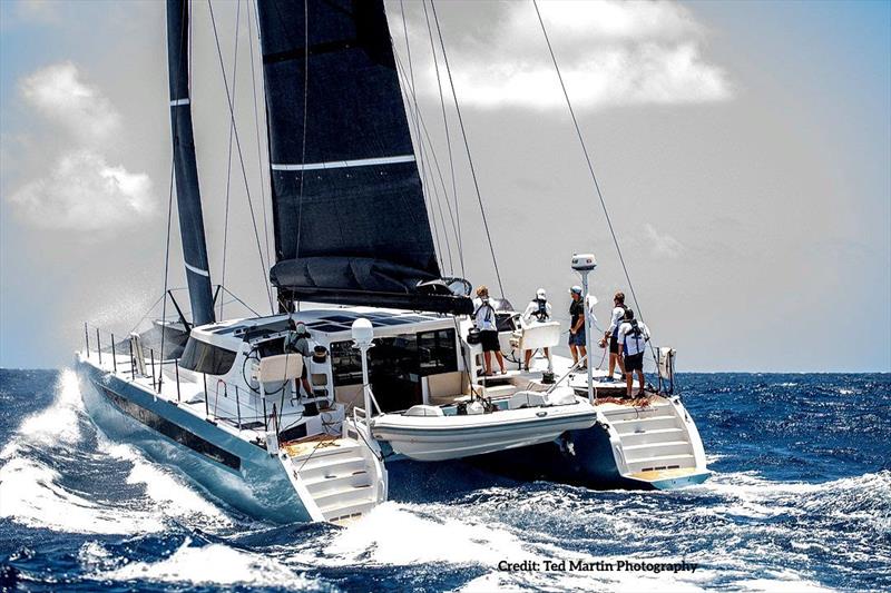 Antigua Bermuda Race photo copyright Ted Martin Photography taken at Royal Bermuda Yacht Club and featuring the Catamaran class
