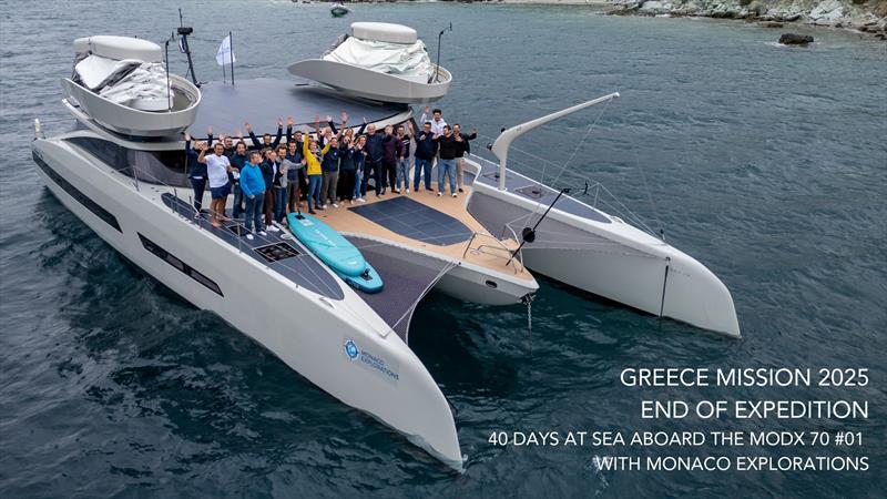 Greece Mission 2025 photo copyright MODX Catamarans taken at  and featuring the Catamaran class