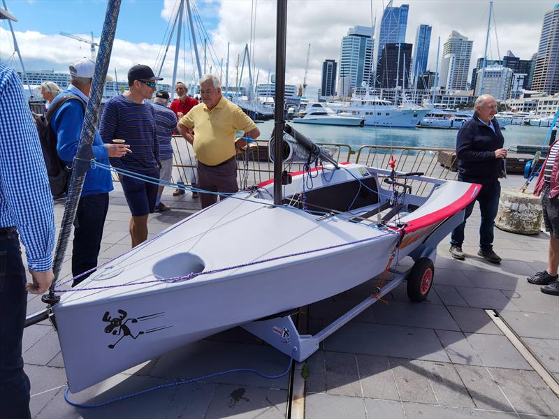 Cherub - John Spencer - the Plywood Magician - Exhibition - November 2020 - photo © Richard Gladwell / Sail-World.com