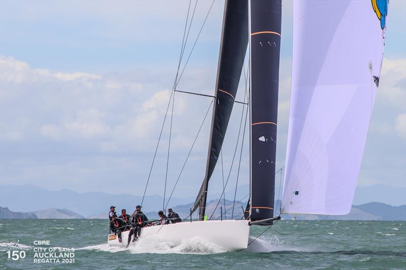 CBRE City of Sails Auckland Regatta - March 2021 photo copyright Andrew Delves taken at Royal New Zealand Yacht Squadron and featuring the Class 40 class