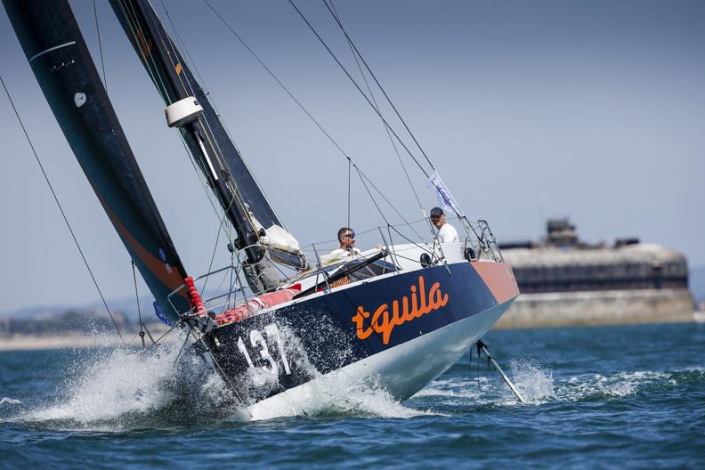 James McHugh's Class40 Tquila during the Sevenstar Round Britain & Ireland Race photo copyright Rick Tomlinson / RORC taken at Royal Ocean Racing Club and featuring the Class 40 class