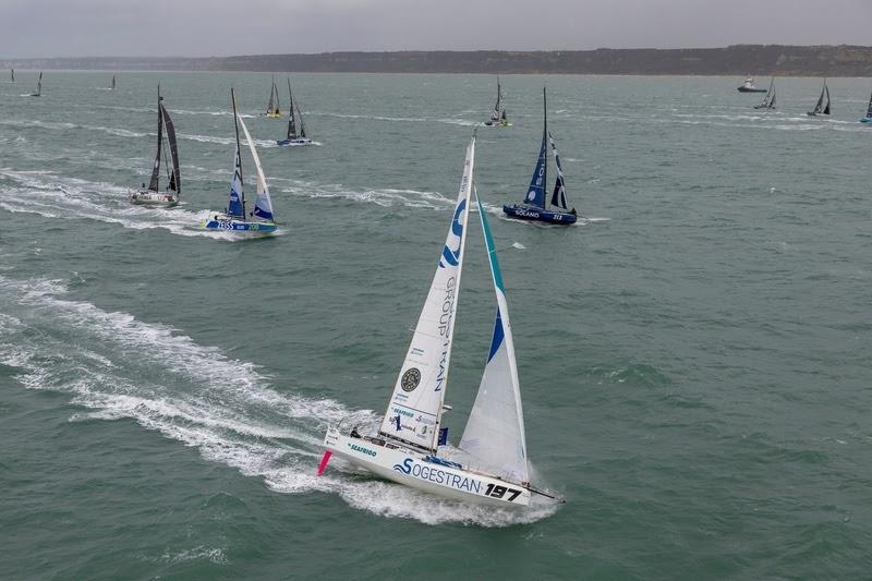 Class 40 Seafrigo - Sogestran at the start of the Transat Café L'or Le Havre Normandie 2025 - photo © Jean-Marie Liot / Alea