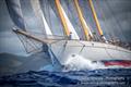 Three masted, 178-foot schooner Adix is returning to race in the Classics - Antigua Classic Yacht Regatta © Tobias Stoerkle