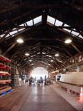 The restored Percy Vos shed will be and integral part of the Wooden Boat Show