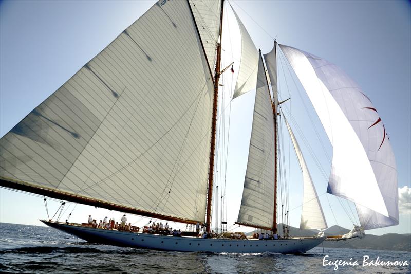 41st Régates Royales de Cannes photo copyright Eugenia Bakunova / www.mainsail.ru taken at Yacht Club de Cannes and featuring the Classic Yachts class