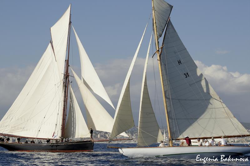 41st Régates Royales de Cannes photo copyright Eugenia Bakunova / www.mainsail.ru taken at Yacht Club de Cannes and featuring the Classic Yachts class