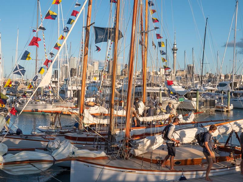 At the end of the day - ABD Group Classic Yacht Regatta 2020 photo copyright Hummingbird Photography taken at Royal New Zealand Yacht Squadron and featuring the Classic Yachts class