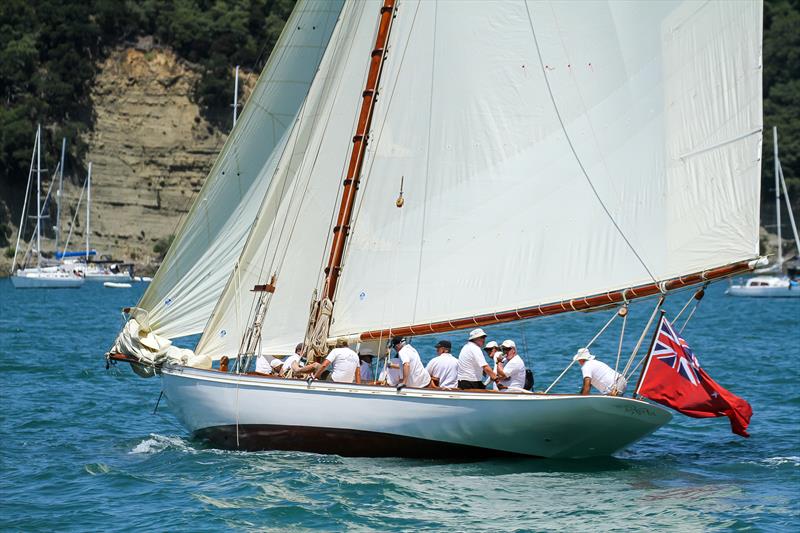 Mahurangi Regatta - Mahurangi Harbour - January 2020 photo copyright Richard Gladwell / Sail-World.com taken at  and featuring the Classic Yachts class