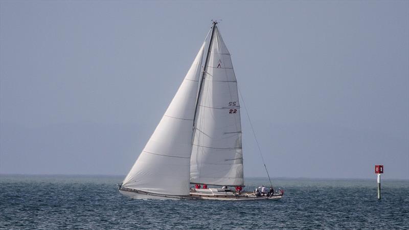 Ranger - Doyle Sails Winter Series - Royal New Zealand Yacht Squadron, June 19, photo copyright Richard Gladwell / Sail-World.com / nz taken at Royal New Zealand Yacht Squadron and featuring the Classic Yachts class