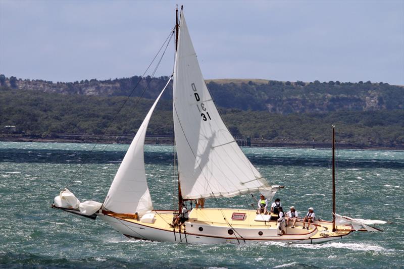 Auckland Anniversary Regatta - January 31, 2022 photo copyright Richard Gladwell / Sail-World.com taken at Royal New Zealand Yacht Squadron and featuring the Classic Yachts class