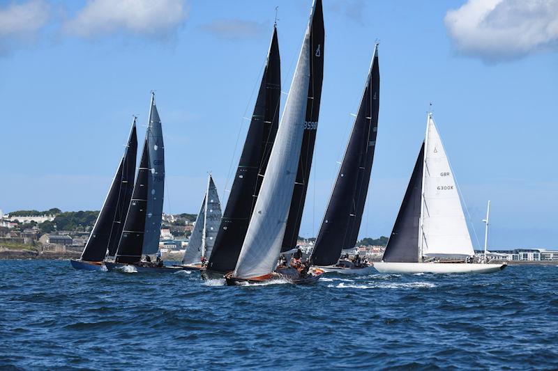 Inaugural Spirit Yachts Regatta at Guernsey photo copyright Waterline Media taken at Guernsey Yacht Club and featuring the Classic Yachts class