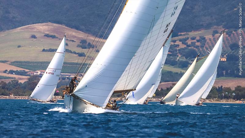 2023 Argentario Sailing Week - Day 3 photo copyright Marco Solari taken at Yacht Club Santo Stefano and featuring the Classic Yachts class