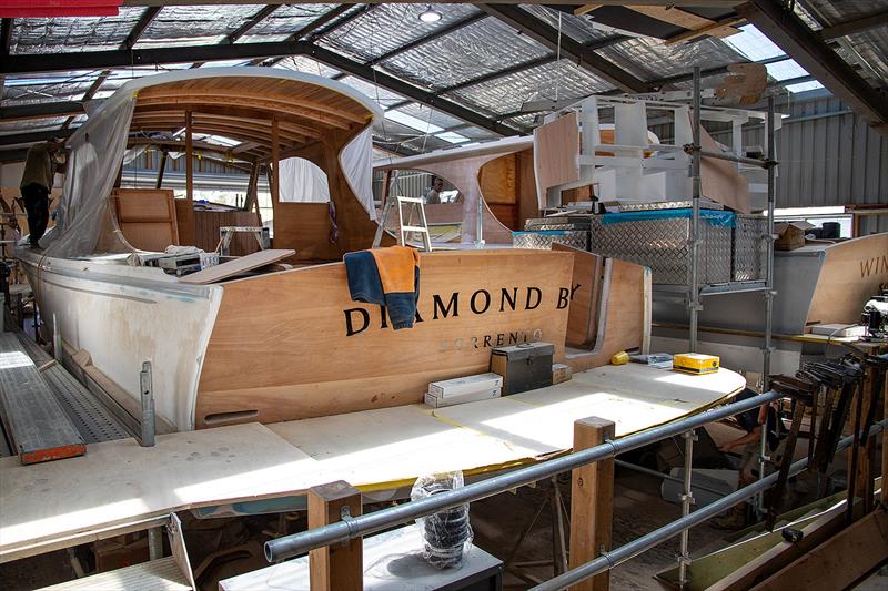 If French production boats all have French names, then it is no surprise that WBS creations all use some of the idyllic Mornington Peninsula's landmarks as theirs.. photo copyright John Curnow taken at Sorrento Sailing Couta Boat Club and featuring the Classic Yachts class