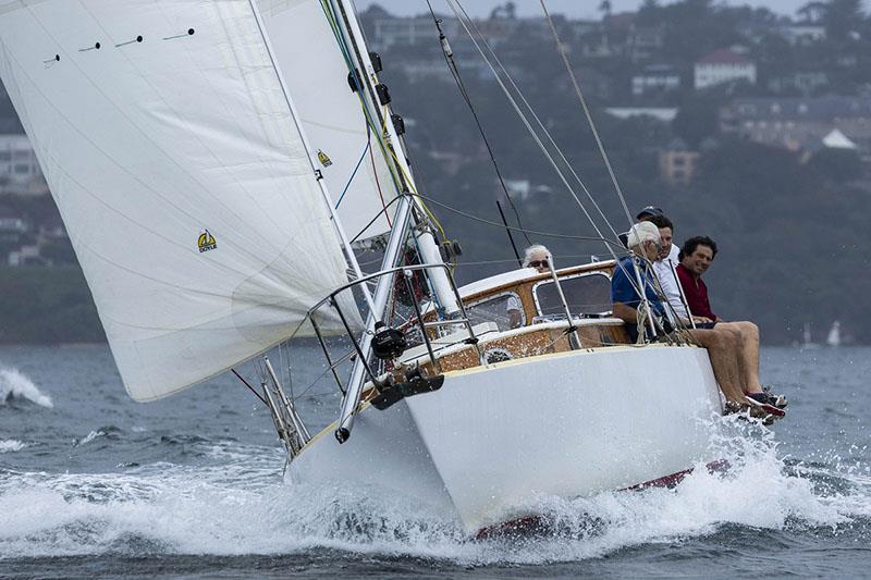 Solveig won both Classic Keelboats races - Nautilus Marine Insurance Sydney Harbour Regatta 2024 photo copyright Andrea Francolini taken at Middle Harbour Yacht Club and featuring the Classic Yachts class
