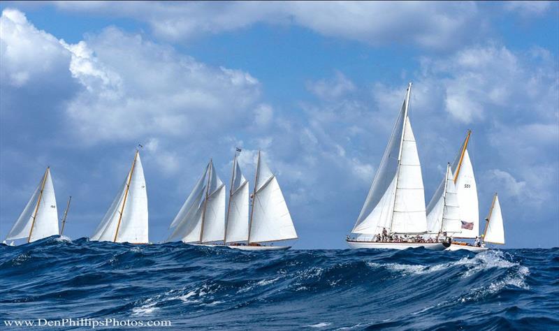 Antigua Classic Yacht Regatta photo copyright Den Phillips taken at Antigua Yacht Club and featuring the Classic Yachts class