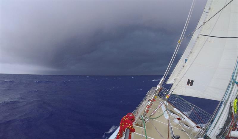 Clipper Round the World Yacht Race photo copyright Ming Hao taken at  and featuring the Clipper 70 class