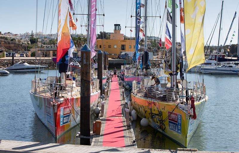 The Clipper Race Portimao photo copyright Matthew Dickens taken at  and featuring the Clipper 70 class