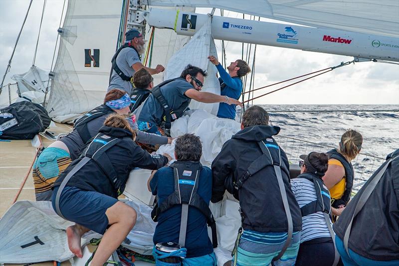 Clipper Round the World Yacht Race Leg 5 photo copyright Maeva Bardy taken at  and featuring the Clipper 70 class