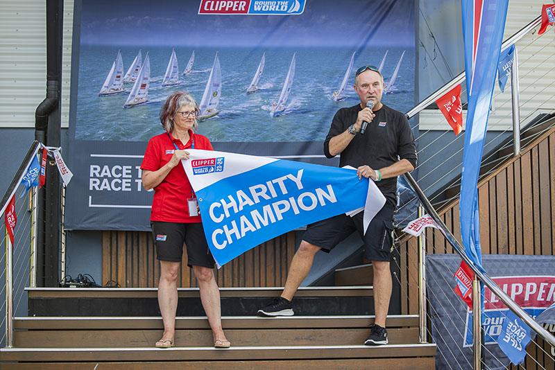 Charity Champion Marilou Wilshire - Clipper Race 6 photo copyright Brooke Miles Photography taken at  and featuring the Clipper 70 class