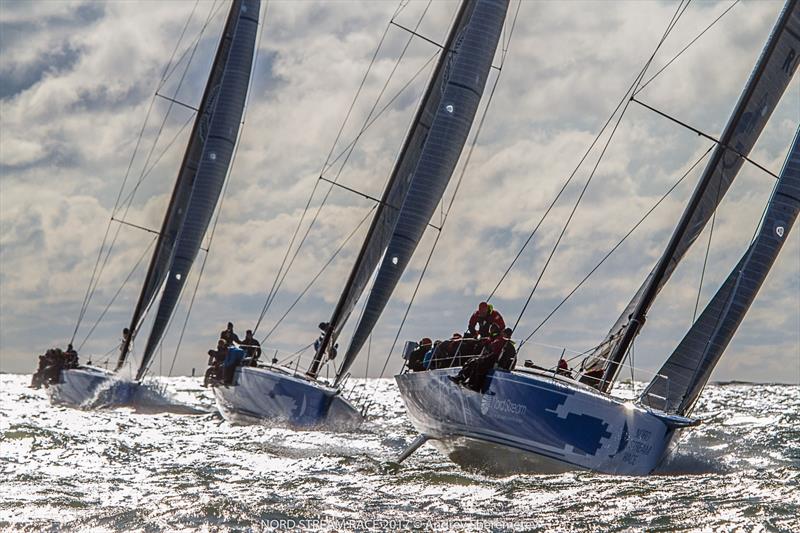 Tense and closely fought battle all the way to St Petersburg in the Nord Stream Race photo copyright Andrey Sheremetev / Nord Stream Race taken at Helsingfors Segelklubb and featuring the ClubSwan 50 class