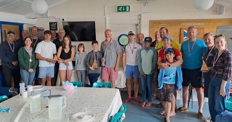 Comet Duo 'Worlds' and Nationals at Cransley photo copyright Nigel Austin taken at Cransley Sailing Club and featuring the Comet Duo class