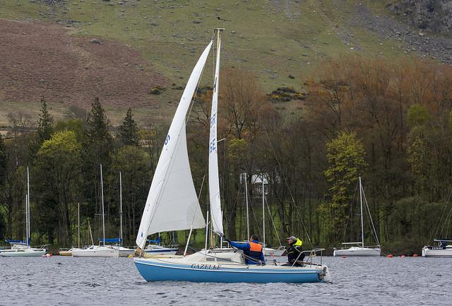 A Cruiser racing on Ullswater photo copyright Tim Olin / www.olinphoto.co.uk taken at Ullswater Yacht Club and featuring the Cruising Yacht class