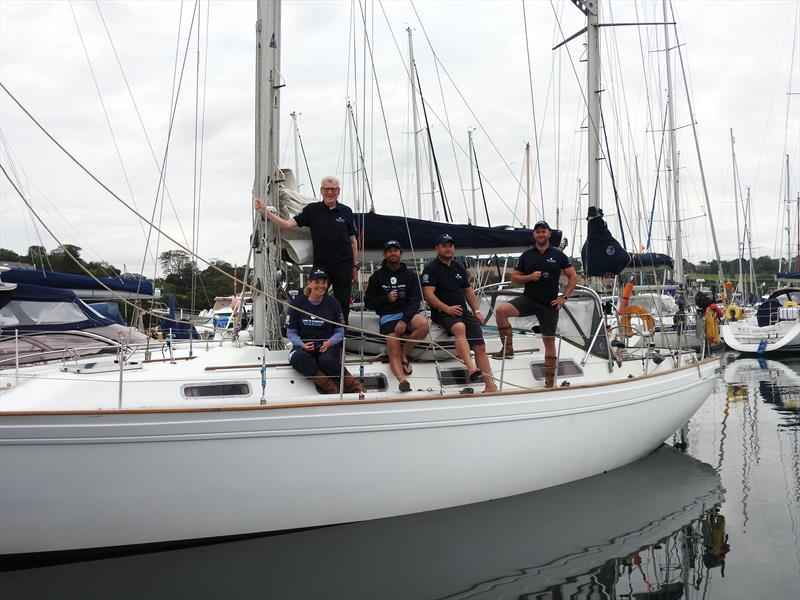 Military veterans set sail on charity expedition from Land's End to John O'Groats photo copyright Mark Hardaker taken at  and featuring the Cruising Yacht class