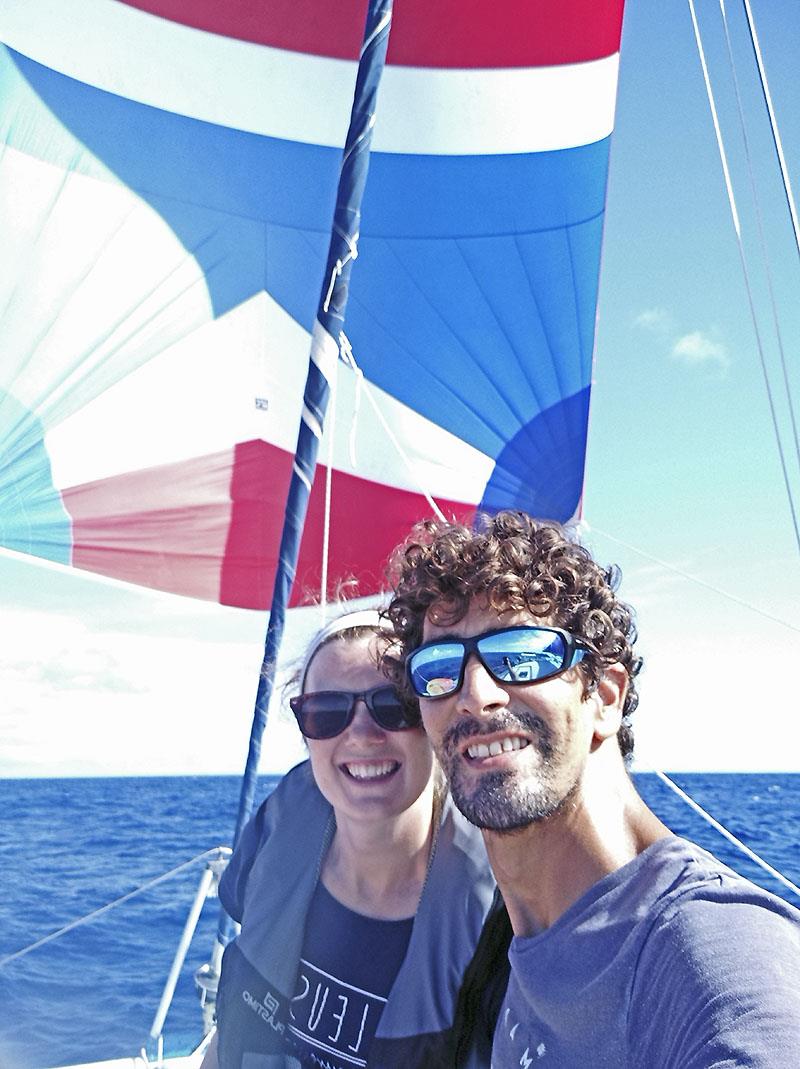 Flying the spinnaker on our way to Cuba  photo copyright Mission Ocean taken at  and featuring the Cruising Yacht class