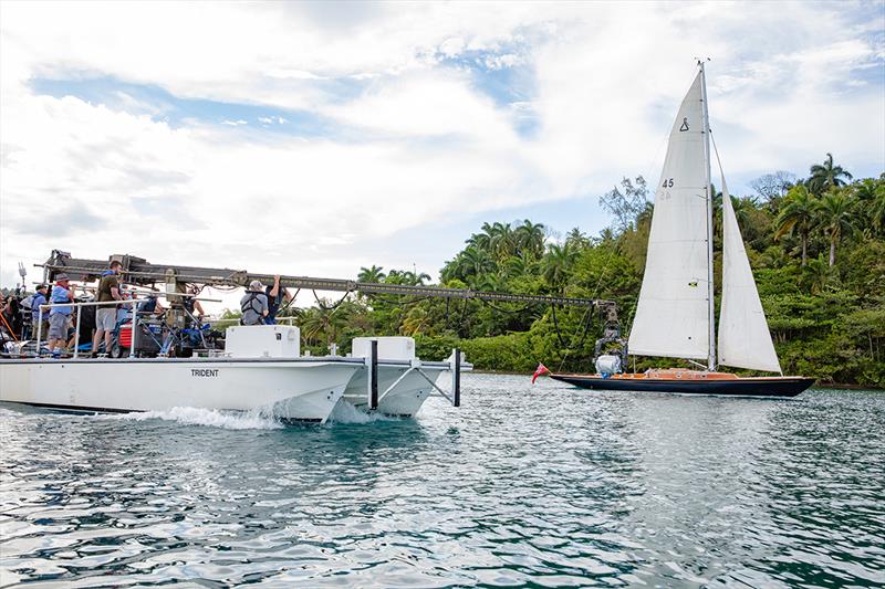 Spirit 46 sailing yacht feature in the film No Time To Die  photo copyright Danjaq, LLC and Metro-Goldwyn-Mayer Studios Inc taken at  and featuring the Cruising Yacht class