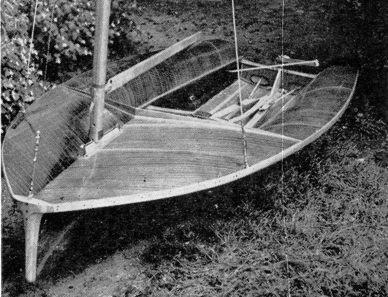 Some French helms approached John Westell with a request that he design a Moth-sized 505 photo copyright David Henshall taken at  and featuring the Classic & Vintage Dinghy class