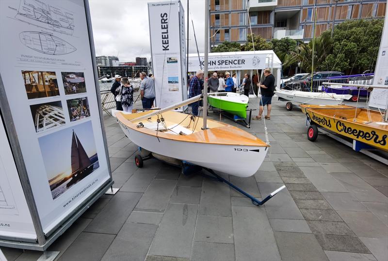 Jollyboat - John Spencer - the Plywood Magician - Exhibition - November 2020 - photo © Richard Gladwell / Sail-World.com