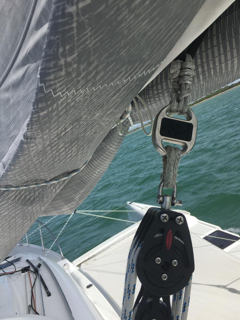 smartlink on a trimaran mainsheet photo copyright Cyclops Marine taken at  and featuring the  class