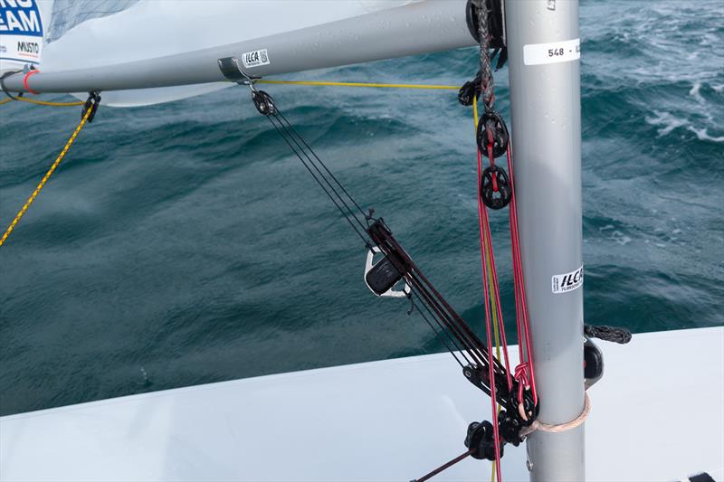 smartlink² Atto ILCA vang installation - photo © Cyclops Marine