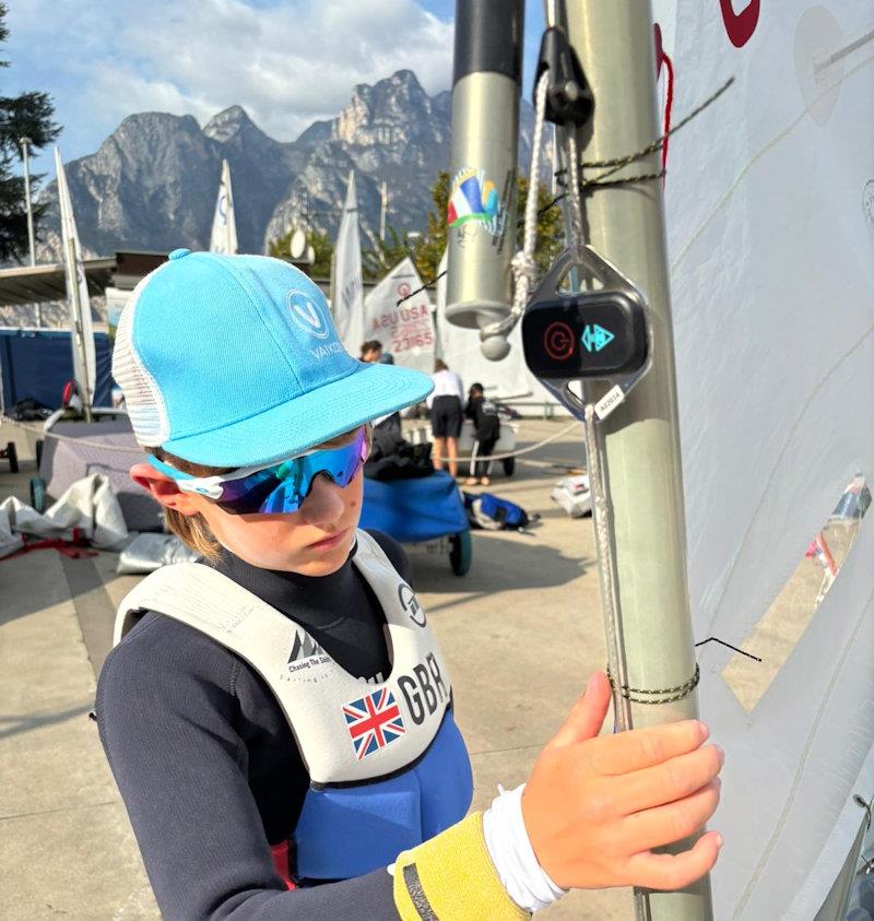 smartlink² Atto Optimist sprit installation  - photo © Cyclops Marine