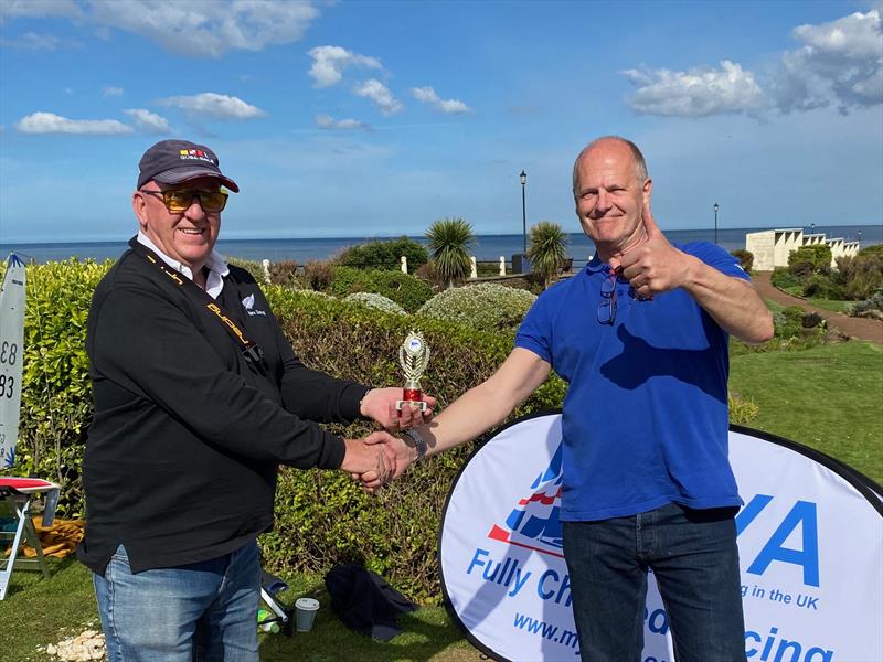 Bucket & Spade Cup at Sheringham Boating Lake  photo copyright Andy Start taken at Huntingdon Radio Yacht Club and featuring the DF95 class