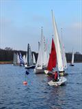Rollesby Broad Sailing Club New Year's Open 2020 © Sallis Family