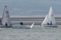 Gusty conditions on day 1 of the West Kirby Sailing Club Easter Regatta  © Alan Jenkins