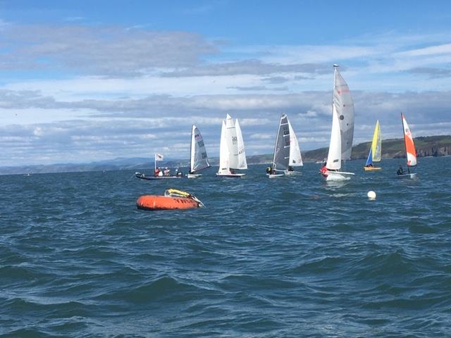 New Quay Yacht Club Covid Cup Regatta 2020 photo copyright Flip Seal taken at New Quay Yacht Club and featuring the Dinghy class