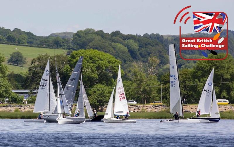 Bala Long Distance Race 2019 in the Great British Sailing Challenge - photo © Tim Olin / www.olinphoto.co.uk