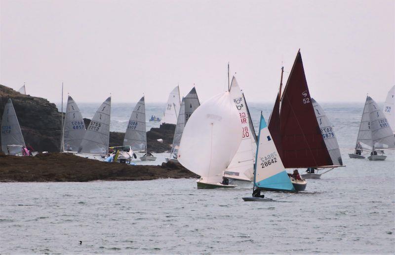 Salcombe YC Bucket and Spade Series race 3 photo copyright Malcolm Mackley taken at Salcombe Yacht Club and featuring the Dinghy class