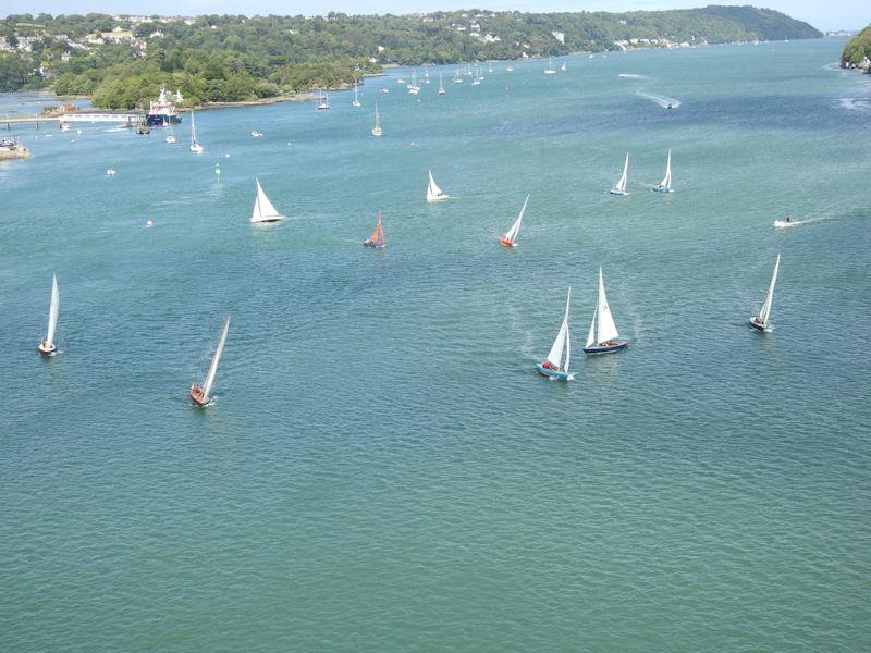 Sail through from Beaumaris to Caernarfon - Menai Straits Regatta 2022 photo copyright Ian Bradley taken at  and featuring the Dinghy class