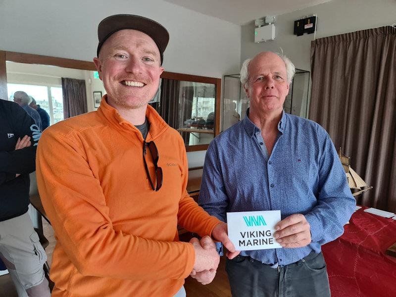 Hugh Delap, 3rd Overall, ILCA 6 - Viking Marine DMYC Frostbites series 2 concludes photo copyright Frank Miller taken at Dun Laoghaire Motor Yacht Club and featuring the Dinghy class