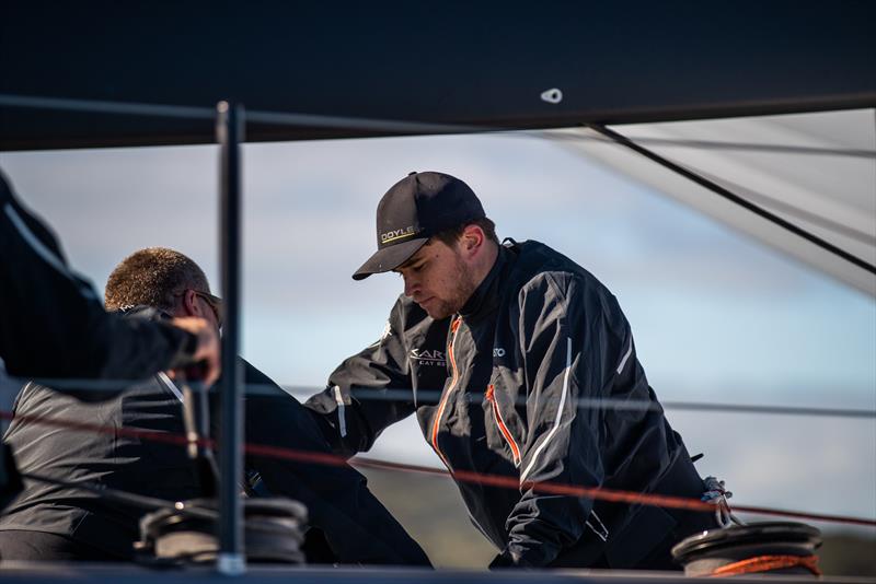 Apprentices get the opportunity to sea-trial sails on some of the world's top raceboats. photo copyright Doyle Sails taken at Royal New Zealand Yacht Squadron and featuring the  class