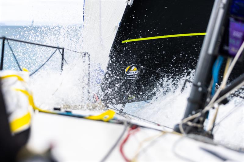 On board Zephryus. Gold Cup Race photo copyright Suellen Hurling / Live Sail Die taken at Royal Akarana Yacht Club and featuring the  class